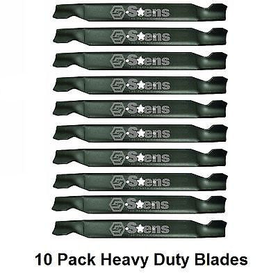 10 Heavy Duty Mower Blades fit 127843 138498 138971 42"