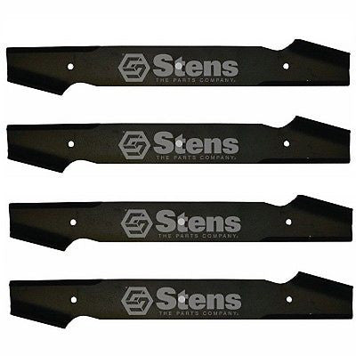 4 Hi-Lift Blades fits Mower Craftsman 121263X 123431X 143978 143978X 38" Deck