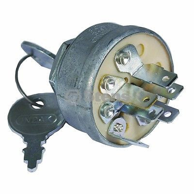 Ignition Starter Switch W/2 Keys and Locknuts Fits 103-0206 104-2541 109-4736