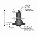 LT2000 42" Lawn Mower Deck Rebuild Kit 144959 134149 130794 Belt, Spindles, More