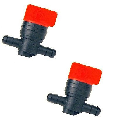 2 Inline Fuel Shutoff Valves Fit Briggs & Stratton 698183 494768 697947 AM36141