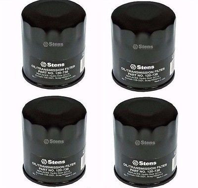 4 Filters 109-3321, 600976, 109-3321, 768341, 21545100, 063-1050-00, 50052929 +