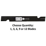 Notched Hi-Lift Blade For 103-6403-S 103-6383 103-6383-S Lazer Z 540,000