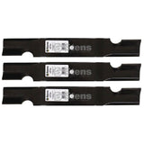Notched Air-Lift Blades Fit 320239 70104 70117 3452 6052 6152 9052 9252 52" Deck