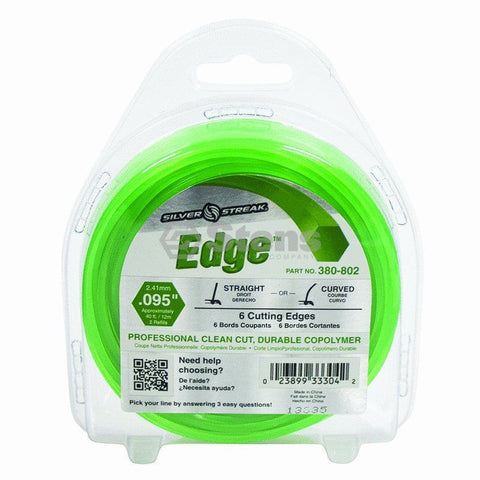 Edge Hex Trimmer Line Fits .095 40'