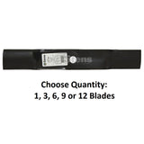 Mulching Mower Blades Fit 240 245 260 265 285 320 325 335 345 355D 48" Deck