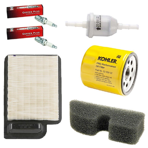 OEM Kohler Tune Up Kit Air Fuel Oil Filters For SV470-SV620 20 789 01-S