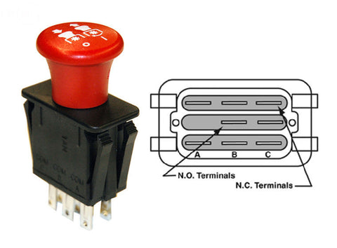 Multi Application PTO Switch Fits 6201-322 AM-118802 725-1752 01545600 1035221