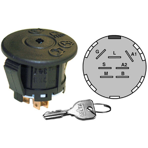 Ignition Switch & Keys Fit 94762 94672MA 175566 GY20680 532140401 AM123426