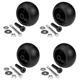 Plastic Deck Wheel Kit For 103-3168 103-4051 103-7263 109-9011 116-9981 1169981