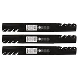 Toothed Blades Fit 116-5173-S 103-0301-S 08899100 08979600 1-603283 60" Deck