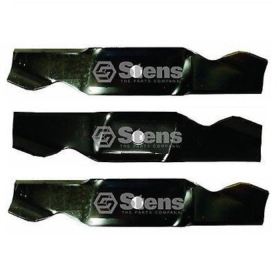 3 Blade Set fit (1) 759-3821 (2) 759-3822 46" Lawn Mower Deck